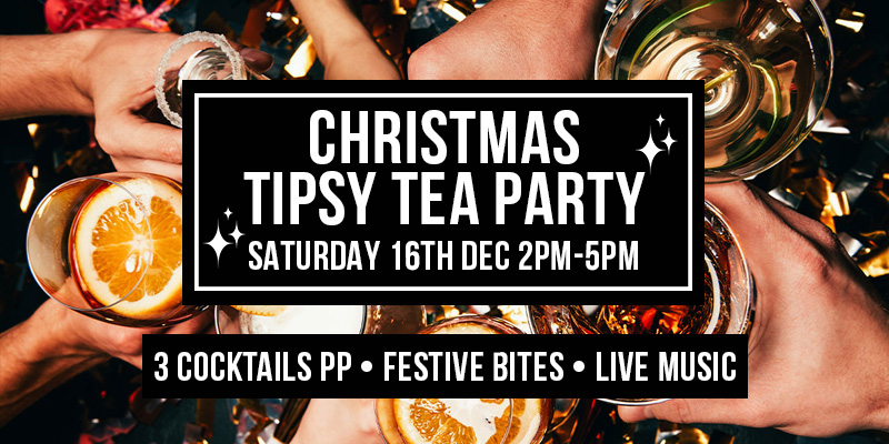 Christmas Tipsy Tea Party at OGV Taproom Aberdeen